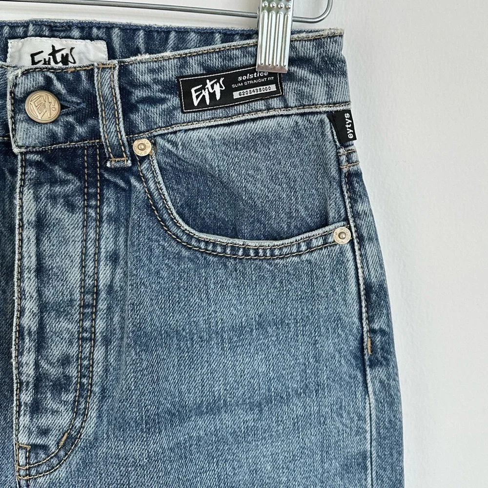 Eytys Jeans Solstice Stone Blue Skinny Jeans | Size 26 NWT